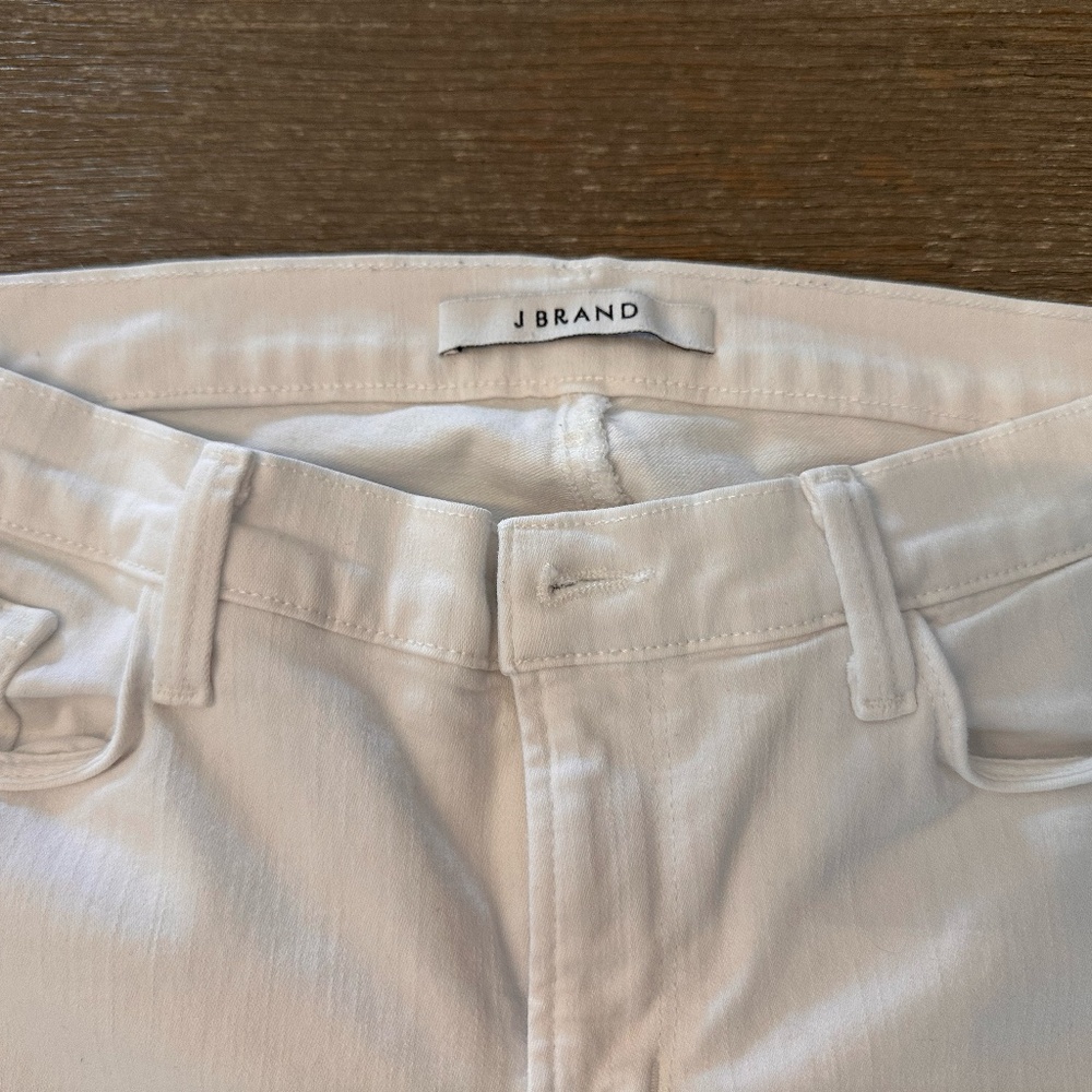 J Brand White Jeans
